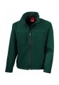 Softshell Heren Jas Result Classic R121M bottle green